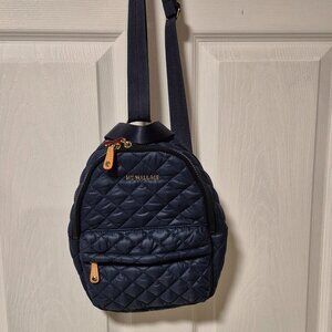 MZ WALLACE CROSS BODY BAG - NAVY.   NWOT